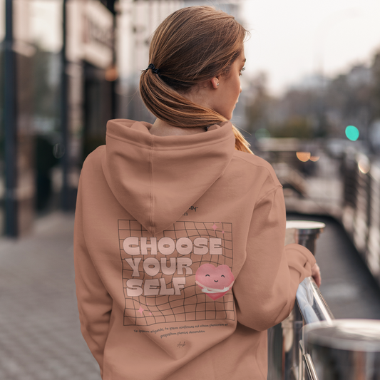 Women's Choose yourself Regular Fit Hoodie