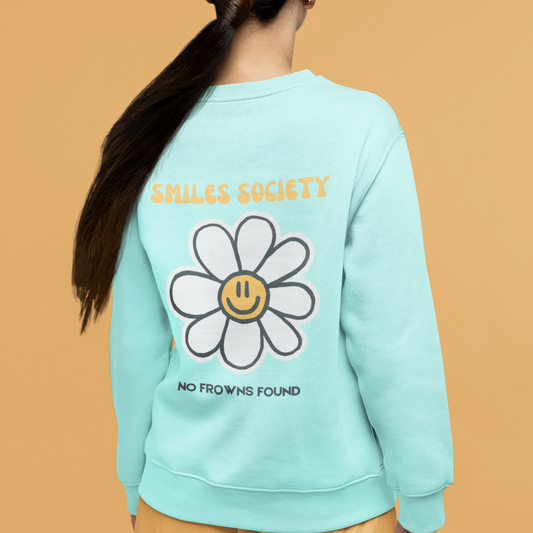 Women's Mint Regular Fit Sweatshirt