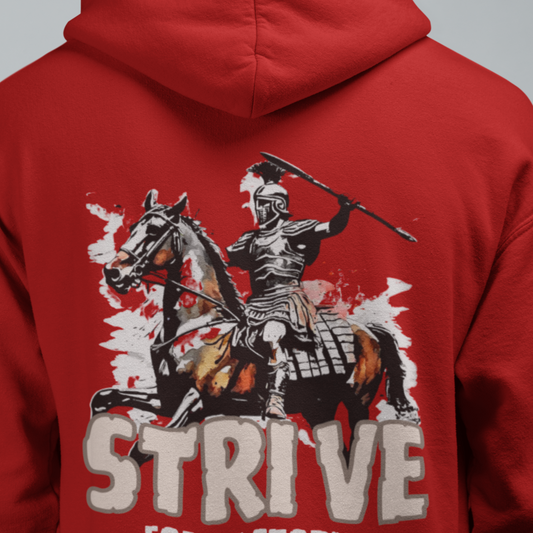 Men's Strive Printed Regular Fit Hoodie