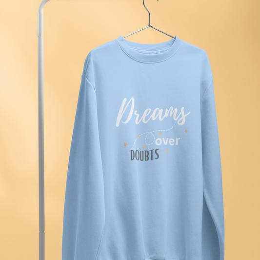 Women's Angel Blue Regular Fit Sweatshirt