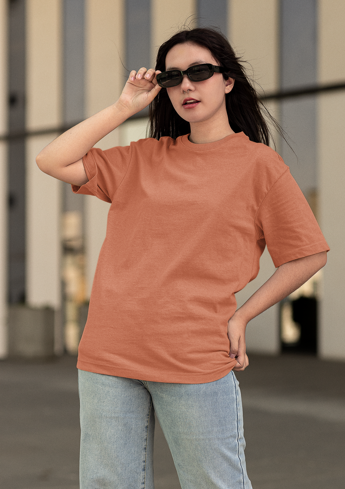 Unisex Mushroom Oversized T-shirt